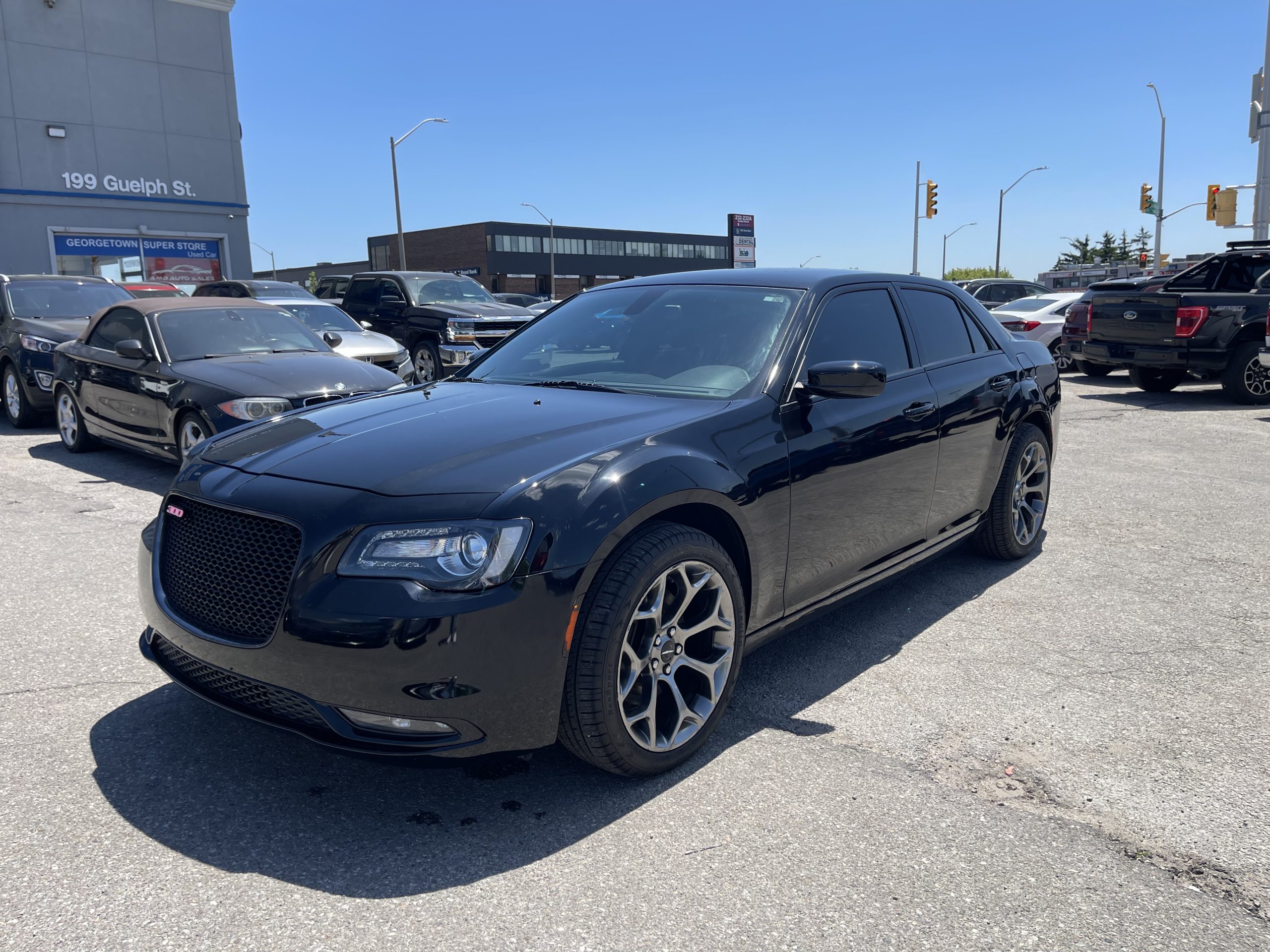 Black 2017 Chrysler 300 S AWD Sedan All-Wheel Drive Automatic